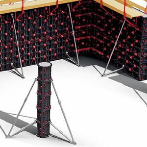 Bán buôn tùy chỉnh tái sử dụng hình thành màn trập điều chỉnh tường sàn nhựa tấm hình thức bảng điều khiển khuôn nhựa hình thức xây dựng bê tông - Product Image 4