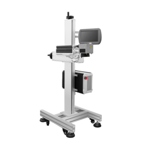 Codificador de lote y fecha láser de fibra de 50W Cable de alambre y sistema de marcado láser de tubería de PVC Láser de fibra voladora para tubería - Product Image 3