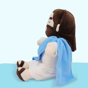 Peluche Jésus respirant pour enfants/amis, peluches apaisantes Jésus, poupée en peluche, cadeaux religieux pour l'école du dimanche et Noël - Product Image 6