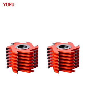 YUFU Fraise à rainurer combinée en alliage de tungstène à six lames avec cadre interne en alliage dur - Product Image 1