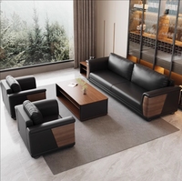Fournisseur direct, canapé en tissu design moderne à trois places, meubles de bureau, ensembles de canapés en cuir, salon, appartement, hôtel, bureau
