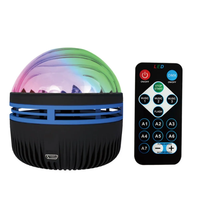 Lampe de projection spirale RGB pour chambre à coucher, effet ciel céleste romantique, nuages tourbillonnants, flamme, nébuleuse, vague tourbillonnante, décoration d'ambiance, veilleuse