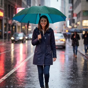 Parapluie de golf automatique de haute qualité 54/62/68 pouces, double couche, coupe-vent, grand format, avec logo personnalisé, cadeaux d'affaires, semi-automatique - Product Image 5