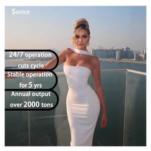 오프숄더 스트랩리스 섹시 여성 드레스 민소매 스트레이트 롱 바디콘 드레스 백리스 캐주얼 여름 파티 드레스 - Product Image 1