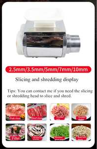 เครื่องบดเนื้ออัตโนมัติ 800 วัตต์ รุ่นใหม่ ประสิทธิภาพสูง สำหรับทำอาหาร บดปลา บดผัก ทำไส้กรอก - Product Image 3