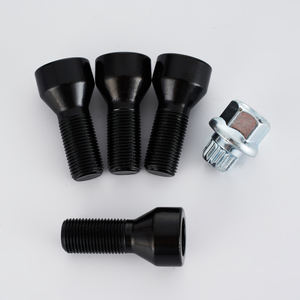 Boulon à dent <span class=keywords><strong>anti</strong></span>-<span class=keywords><strong>vol</strong></span> en acier noir, 1 pièce, boulon de roue de sécurité de haute qualité - Product Image 4