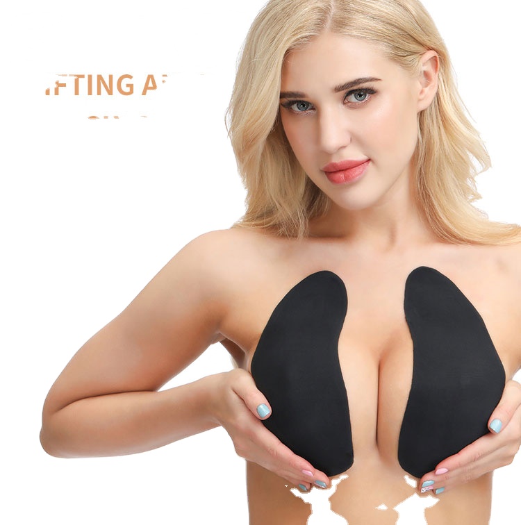 Adesivi per capezzoli invisibile Boob seno Llift Tape Pasties riutilizzabili reggiseno Push up Pasties sollevamento adesivo Silicone Shinein donna