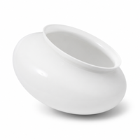 Abat-jour en verre soufflé blanc opale, design soucoupe, pour remplacement d'éclairage de plafond de chambre, couloir, balcon