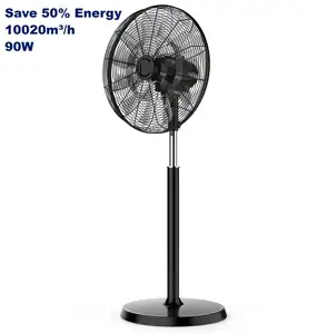 European market energy power saving dc brushless smart home pedestal fan