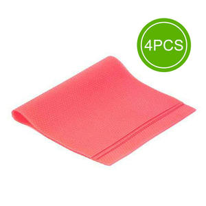 แผ่นติดตู้เย็นแฟชั่น4ชิ้น/เซ็ตแผ่นกันเชื้อรา <span class=keywords><strong>K690</strong></span>บ้านแผ่นกันความชื้นแผ่นกันน้ำสำหรับตู้เย็นขนาด30ซม. * 44ซม. - Product Image 4