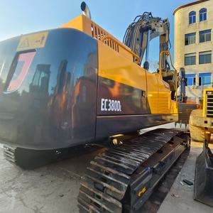 Excavatrice Volvo EC380DL d'occasion bien entretenue, marque de renommée mondiale, prix bas, bon état, moteur, boîte de vitesses, pompe, roulement, PLC - Product Image 6