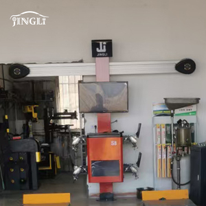 3D Bánh Xe aligner/xe liên kết máy/xe bánh xe liên kết sửa chữa máy với đôi màn hình - Product Image 4