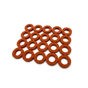 Rondelle d'étanchéité collée NBR du fournisseur chinois Joint de bride en caoutchouc plat avec finition Zinc EPDM FKM Caoutchouc de silicone BS Standard - Product Image 2