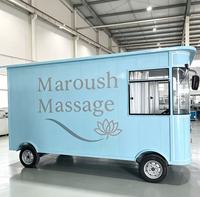 Chariot de beauté pour ongles mobile, pouvant être conduite et personnalisé, également utilisable comme chariot de restauration