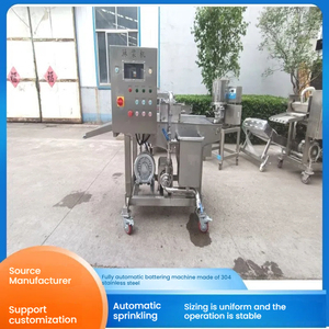 Machine de revêtement continue automatique pour lamelles de patates douces, ligne de production de coulée et de trempage de la tour de pommes de terre - Product Image 4