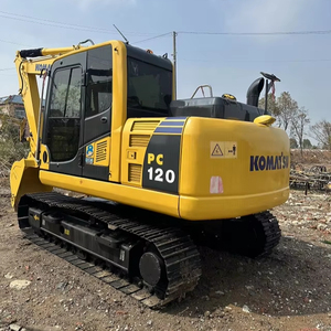 Excavadora de cadenas Komatsu PC120-7 usada, 12 toneladas, motor de alto rendimiento, caja de cambios, bomba, buen estado, modelo 2021, origen Japón - Product Image 2