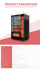 آلة بيع ذاتي مخصصة للوجبات الخفيفة والمشروبات من إكس واي - Product Image 5