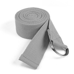 Sangle de <span class=keywords><strong>Yoga</strong></span> en coton coloré, anneau extensible réglable - Product Image 5