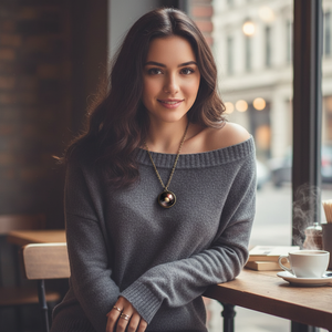 สร้อยคอโซ่ชุบทองแฟชั่นขายดีเครื่องประดับแฮนด์เมดสำหรับผู้หญิงและเด็กผู้หญิงขายส่ง - Product Image 3