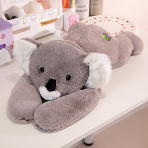Peluche personalizzati con braccia lunghe per alleviare l'ansia: <span class=keywords><strong>panda</strong></span>, orso, dinosauro, procione, koala, giocattoli pesati - Product Image 5