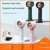 Nouveau ventilateur portable mini sans fil, prix bas, haute qualité, pour extensions de cils, vente en gros, cils colorés, facile à utiliser, en plastique