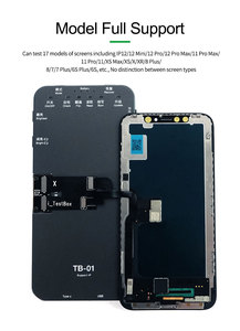 กล่องทดสอบจอ LCD พร้อมบอร์ดทดสอบ 16 ชิ้น สำหรับ <span class=keywords><strong>iPhone</strong></span> 6S-12Pro Max/12Pro/12Mini 3D จอสีแท้ <span class=keywords><strong>True</strong></span> Tone แบบสัมผัส เครื่องทดสอบหน้าจอ LCD - Product Image 3