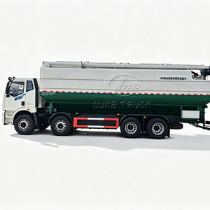 Nuevo Vehículo de Transporte de Materiales Agrícolas 8*4, Camión Cisterna Autocargable para Granos y Alimentos, Camión de Transporte de Granos y Alimentos de Alta Potencia - Product Image 1