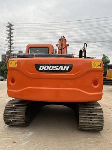 Excavadora de cadenas Doosan DX140LC de 12 toneladas con cucharón hidráulico de 0.2m y válvula Kawasaki, equipo de construcción usado - Product Image 3