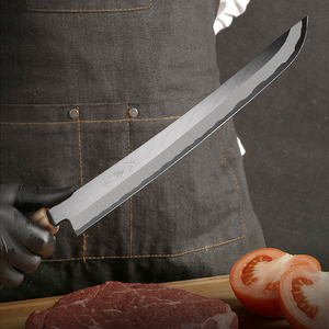 Cuchillo de sashimi premium de 270 mm, acero Aogami No.2, cuchillo de <span class=keywords><strong>cocina</strong></span> Sakimaru japonés Yanagiba para sushi con mango de ébano - Product Image 4