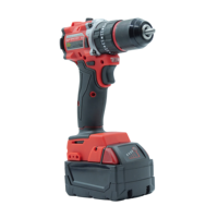 Perceuse-visseuse sans fil Milwaukee M18, moteur sans balais, mandrin sans clé 13 mm, visseuse électrique rechargeable, outil électrique industriel