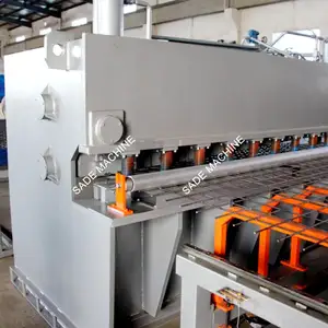 Machines de fabrication de treillis métalliques 3-8mm entièrement automatiques machine de soudage de treillis métallique