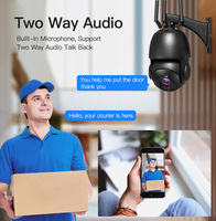 Caméra de sécurité extérieure WiFi Camhi 5MP 8MP 4K avec zoom optique 30X, vision nocturne couleur, carte SIM 4G, carte mémoire, PTZ, étanche IP66