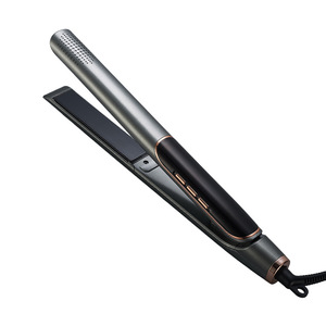 Nouveau Lisseur-Boucleur Électrique Double Usage avec Plaques en Céramique Tourmaline, Alimentation Filaire (AC) Personnalisable - Product Image 1