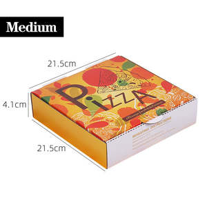 Cajas de almacenamiento ecológicas para pizza con logotipo personalizado al por mayor - Product Image 6