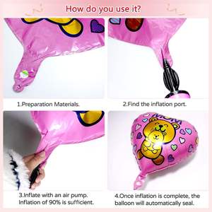 Globos de Papel de Aluminio Coloridos con Forma de Corazón para el Dí<span class=keywords><strong>a</strong></span> de la Madre, Te Quiero Mamá, 18 Pulgadas, Decoraciones para el Dí<span class=keywords><strong>a</strong></span> de la Madre, Cumpleaños de la Abuela - Product Image 5