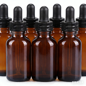 Flacone in Vetro Trasparente da 10ml 20ml 50ml con Tappo a Vite Moderno, per Alimenti, Stampa Serigrafica, Contenitore Vuoto per Cosmetici - Product Image 4