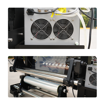 Nueva Impresora de Etiquetas UV Roll-to-Roll con Lámina Dorada y Plateada, Barniz de Estampado en Caliente, Laminadora UV DTF, 1 Año de Garantía A1