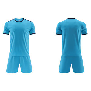 Ensemble de maillot de football pour hommes adultes de haute qualité personnalisé, transfert thermique, uniforme d'entraînement de football, séchage rapide, respirant - Product Image 4