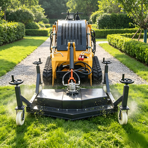 Accessoire <span class=keywords><strong>de</strong></span> débroussailleuse diesel pour mini-chargeuse, tondeuse hydraulique pour <span class=keywords><strong>l</strong></span>'entretien des pelouses et des patios, travaux <span class=keywords><strong>de</strong></span> paysagisme et aménagement <span class=keywords><strong>de</strong></span> jardins - Product Image 4