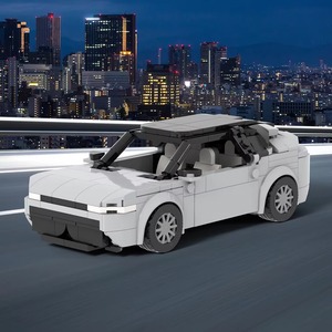 Voiture de course électrique MOC4139 personnalisée, jouet de construction, cadeau d'anniversaire, décoration d'intérieur - Product Image 5