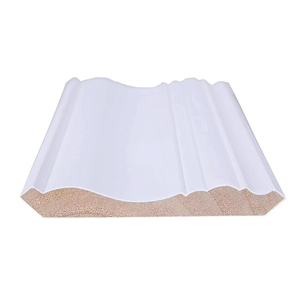 Khuôn Trang Trí Trần Nội Thất Bằng Gỗ Sơn Lót Màu Trắng - Product Image 3