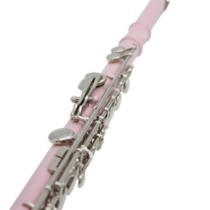 Flûte en clé C cuivre blanc avec un corps rose haute apparence beau son agréable exécution exquise pleine de vivacité - Product Image 4