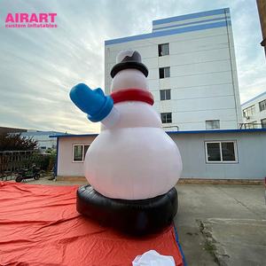 Muñeco de nieve inflable Decoración Tamaño pequeño Navidad Interior Decoración para el hogar - Product Image 5
