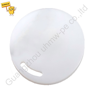 Planche à découper ronde en plastique antimoule et antibactérienne Bloc à découper en PE - Product Image 4
