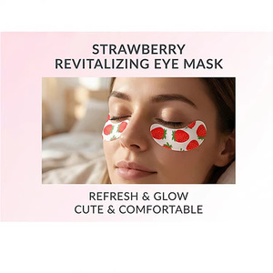 Mascarilla de Hidrogel de Fresa para Ojos 12g, Parche Hidratante de Colágeno para el Cuidado de los Ojos - Product Image 2