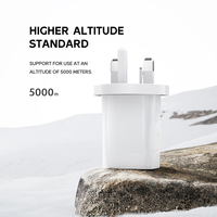 Chargeur USB A/C 15W 5V 3A certifié UKCA, prise UK pour iPhone Samsung