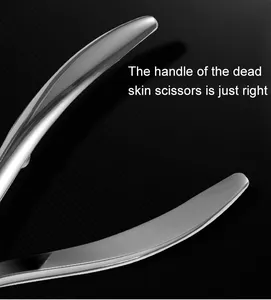 Professional Stainless Steel Cuticle Nippers Fingernail Nail Trimmer Clippers Manicure Scissors Cutter Tool Cuticle Nail Nippers