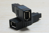 Adaptateur Firewire 9 P F vers 4 P M IEEE 1394 A B 800 400