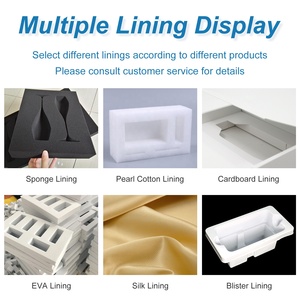 Caja de papel de regalo de botella de licor de lujo con logotipo para alcohol/cajas de envío de espuma de terciopelo de embalaje de vino de champán personalizado - Product Image 4