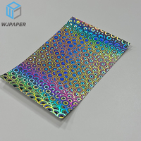 Papier cartonné métallique pour artisanat, rouleau de papier métallique doré argenté effet miroir pour emballage cadeau, rouleau de papier métallique pour étiquettes
